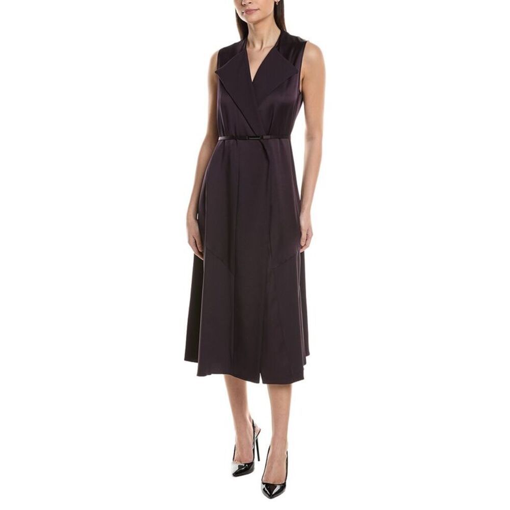 Hugo Boss Womens  Dimosa Midi Dress, Purple